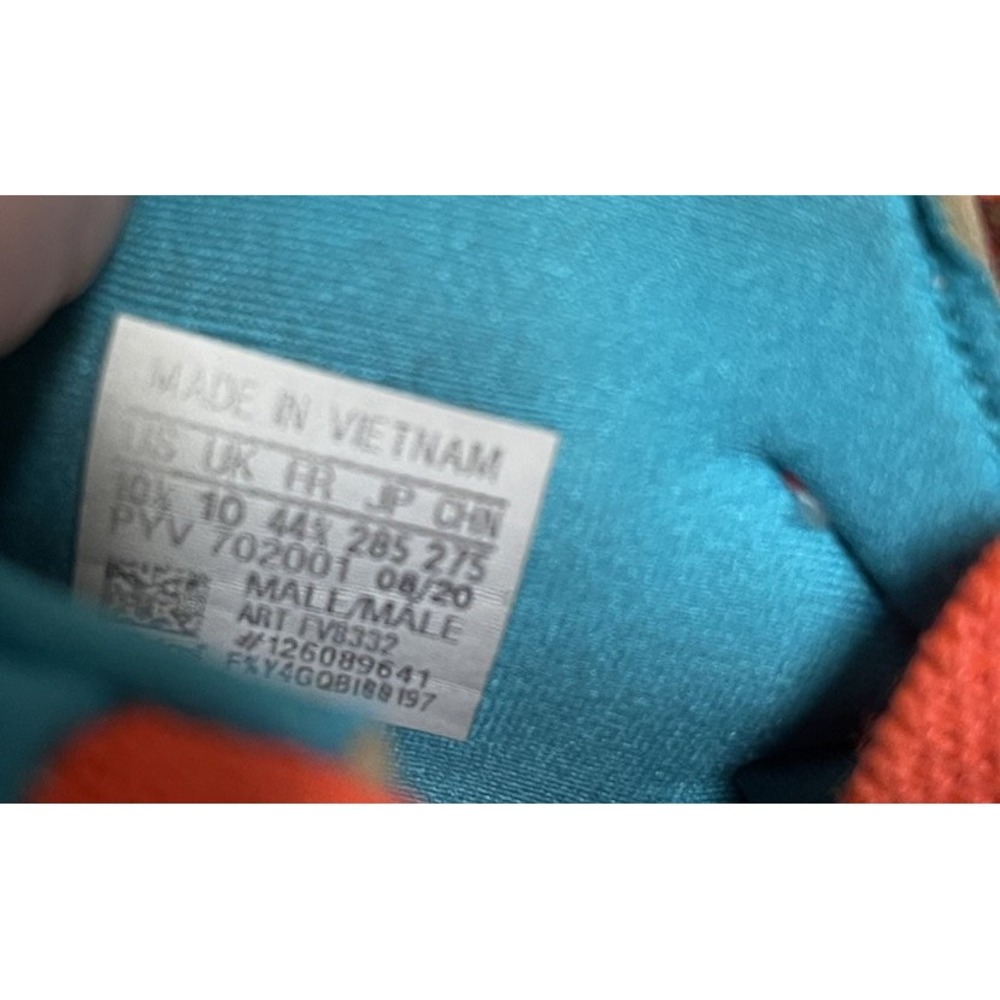 Adidas UltraBoost 20 Mens Size 10.5 Multicolor FV8332 Lightweight Running Sports - Picture 8 of 8